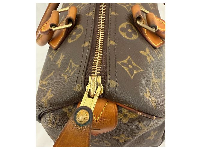 Louis Vuitton Speedy Bandoulière 30 Monogram Canvas Marrone Monogramma - vista 12