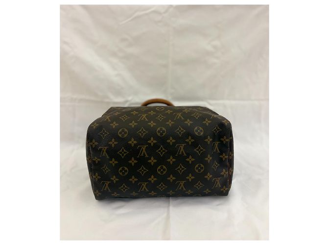 Louis Vuitton Speedy Bandoulière 30 Monogram Canvas Marrone Monogramma - vista 5