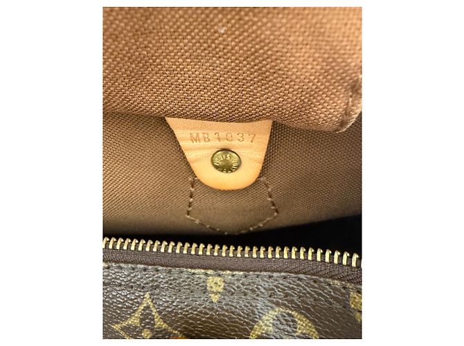 Louis Vuitton Speedy Bandoulière 30 Monogram Canvas Marrone Monogramma - vista 8