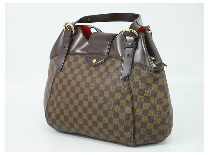 Louis Vuitton Sistina Damier Ebene GM Marrone - vista 2