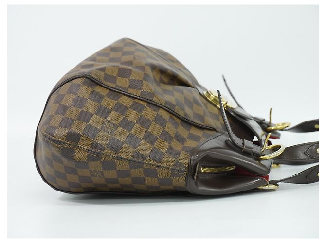 Louis Vuitton Sistina Damier Ebene GM Marrone - vista 3