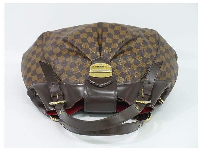 Louis Vuitton Sistina Damier Ebene GM Marrone - vista 7
