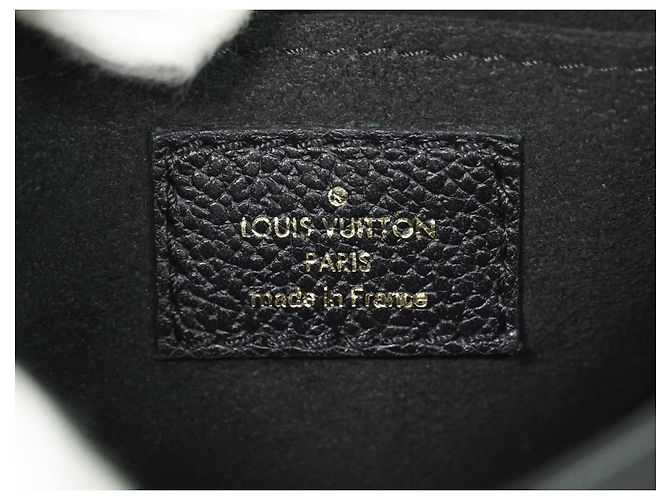 Louis Vuitton Petit Sac Plat Monogram Empreinte Giant Schwarz - Ansicht 5