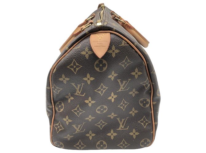 Louis Vuitton Speedy Monogram 35 Marrom - vista 5