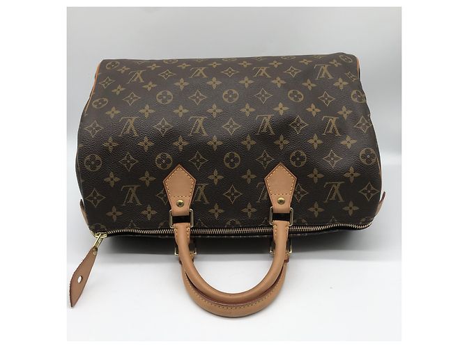Louis Vuitton Speedy Monogram 35 Marrom - vista 7