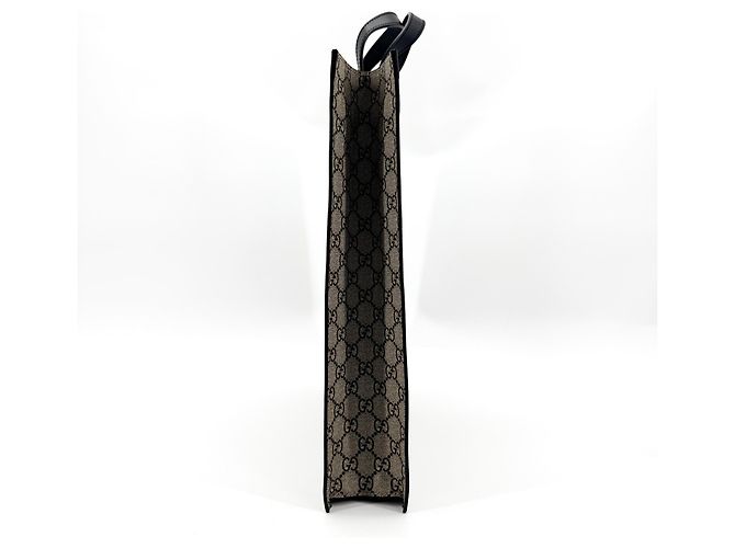 Gucci Convertible Soft Open Printed GG Coated Canvas Tall Beige - vista 3