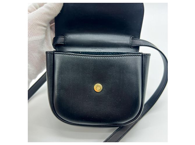 Autre Marque Saint Laurent Kaia Leather Small Negro - vista 5