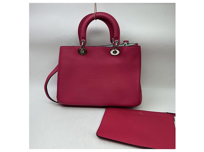 Christian Dior Diorissimo Leather with Sequins Medium Pink - Ansicht 5