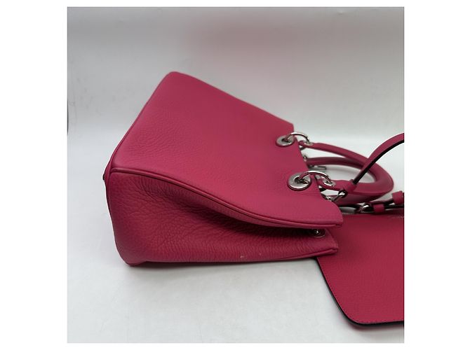 Christian Dior Diorissimo Leather with Sequins Medium Pink - Ansicht 6
