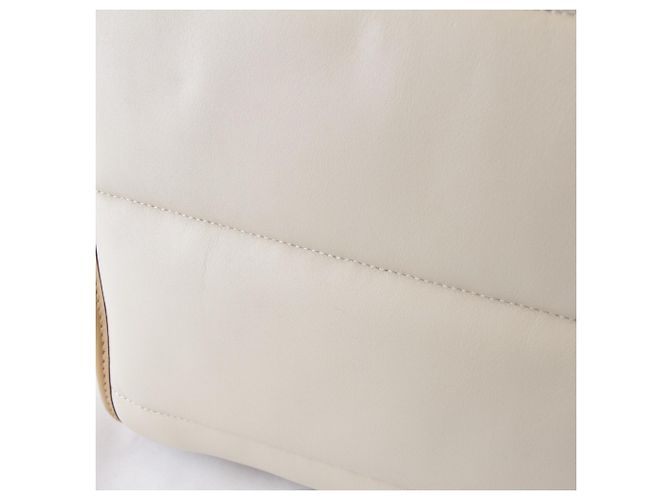 Saco Tote 2-Way Matelassé COACH Bege - vista 10