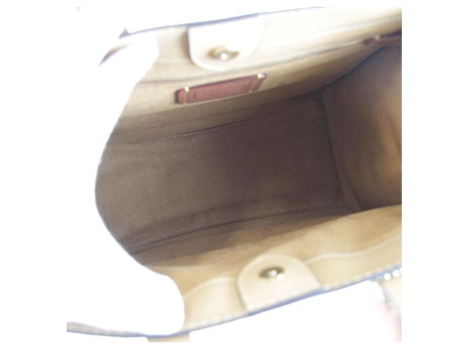 Saco Tote 2-Way Matelassé COACH Bege - vista 15
