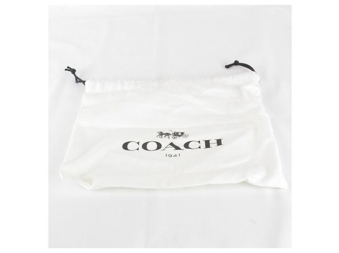 Coach 2-Way Schultertasche aus grünem Leder - Ansicht 14