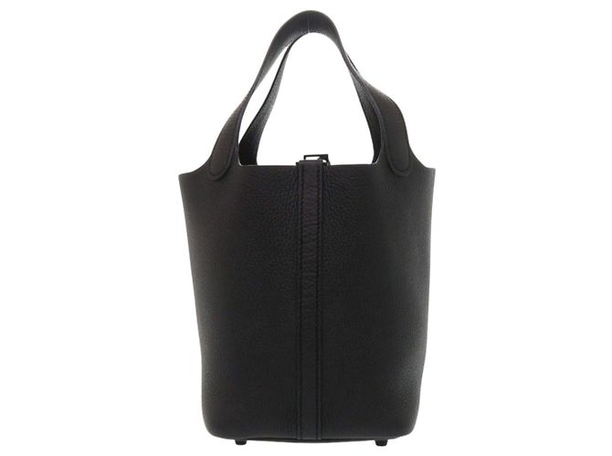 Hermès Hermes Picotin Lock PM Handbag Black - view 3
