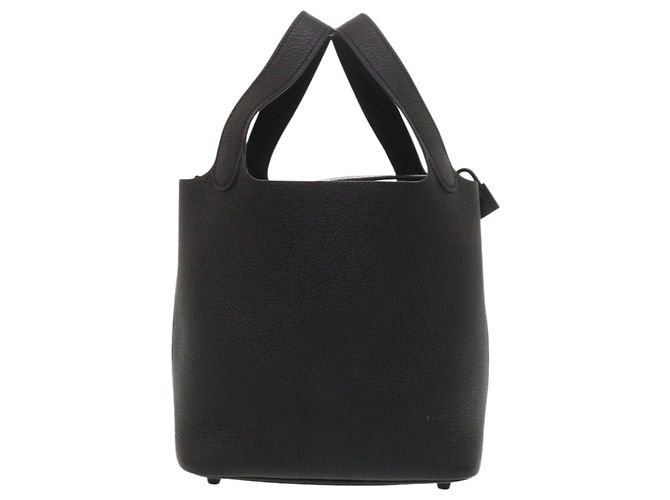 Hermès Hermes Picotin Lock PM Handbag Black - view 4