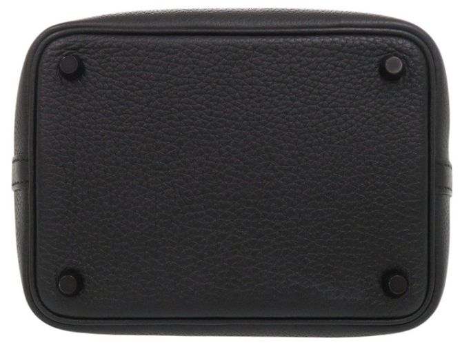 Hermès Hermes Picotin Lock PM Handbag Black - view 6