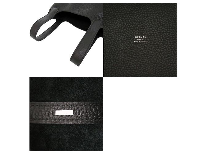 Hermès Sac à main Hermes Picotin Lock PM Noir - vue 10