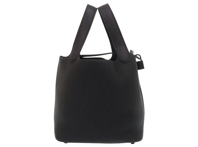 Hermès Sac à main Hermes Picotin Lock PM Noir - vue 5