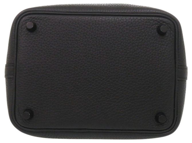 Hermès Sac à main Hermes Picotin Lock PM Noir - vue 7