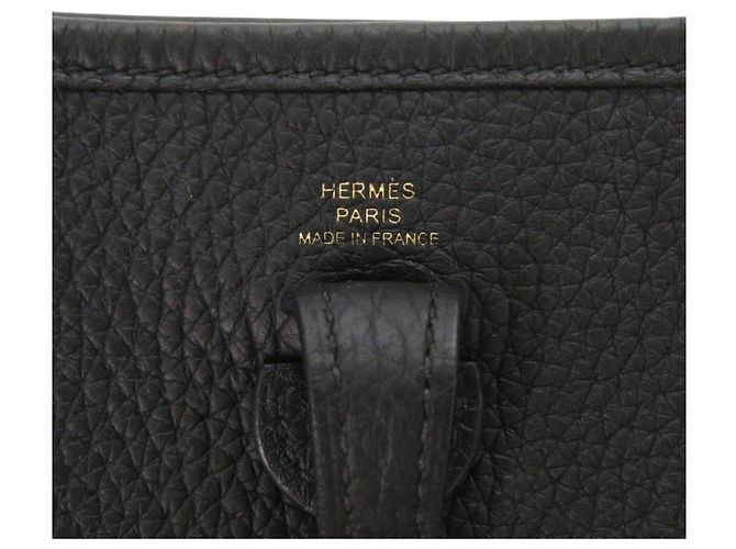 Hermès Hermes Evelyne TPM Schultertasche Schwarz - Ansicht 8