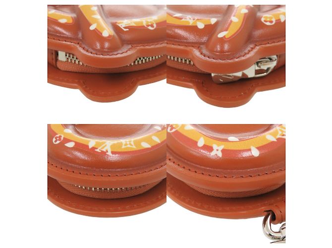 Accessorio Portachiavi Louis Vuitton LV Pretzel Monogram Marrone Monogramma - vista 5