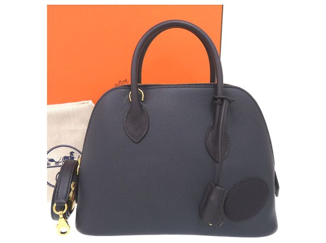 Hermès Bolsa Hermes Bolide 1923 Azul - vista 2