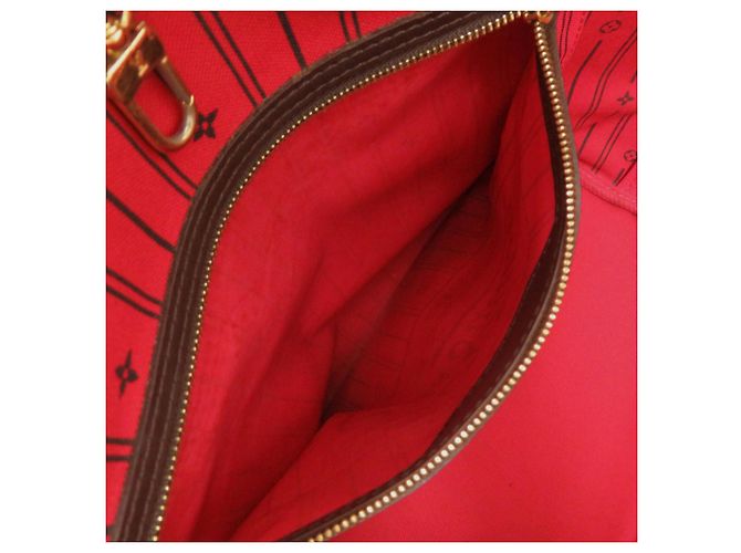Bolso Tote Louis Vuitton Neverfull MM Damier Castaño Damier ebene - vista 6