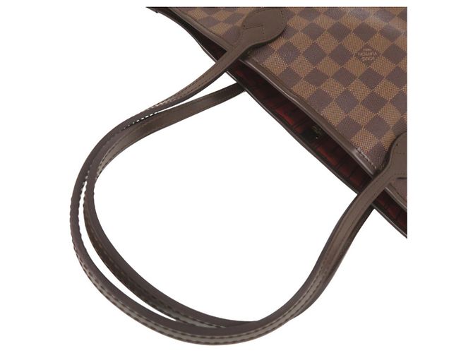 Bolso Tote Louis Vuitton Neverfull MM Damier Castaño Damier ebene - vista 7