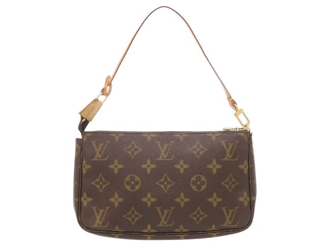 Louis Vuitton Pochette Accessoires Monogram Handbag Braun Monogramm - Ansicht 2