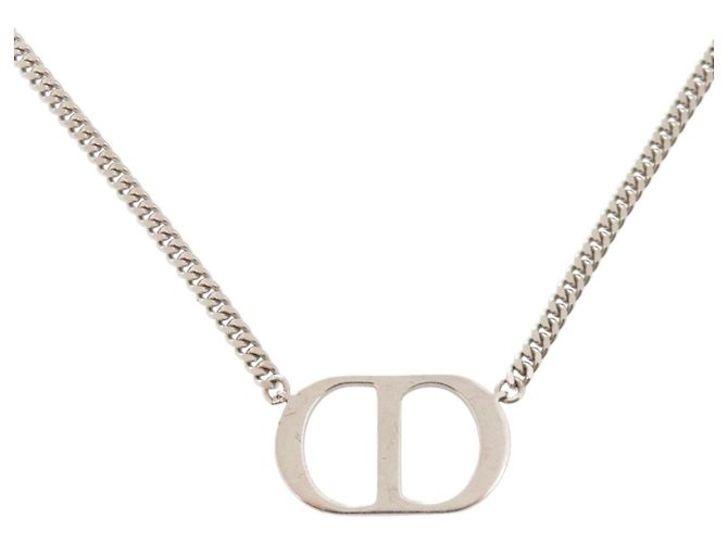 Collana Christian Dior CD Logo in Argento Sterling 925 - vista 2