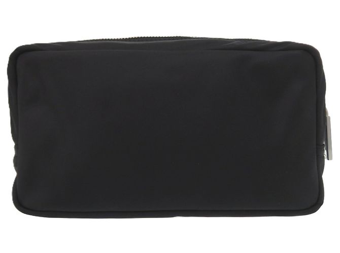 Borsa a mano Burberry Multi Pouch 80905761 in Nylon Nero - vista 3