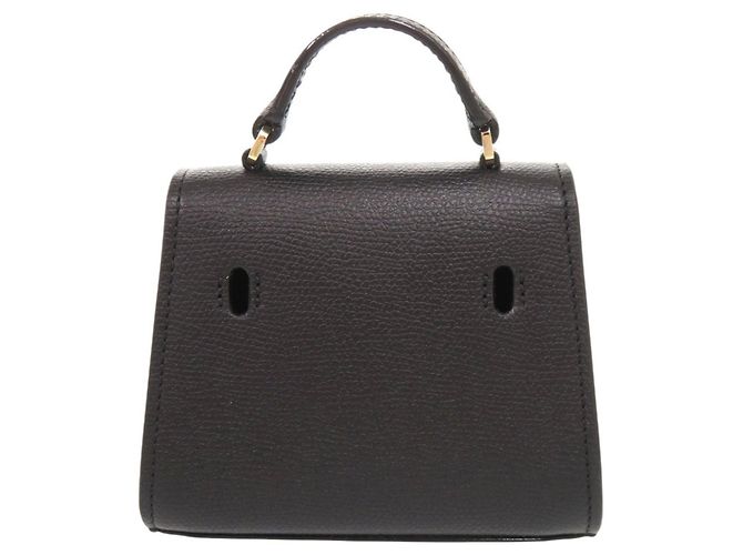 Borsa 3-way Valextra Iside Belt in pelle nera Nero - vista 3