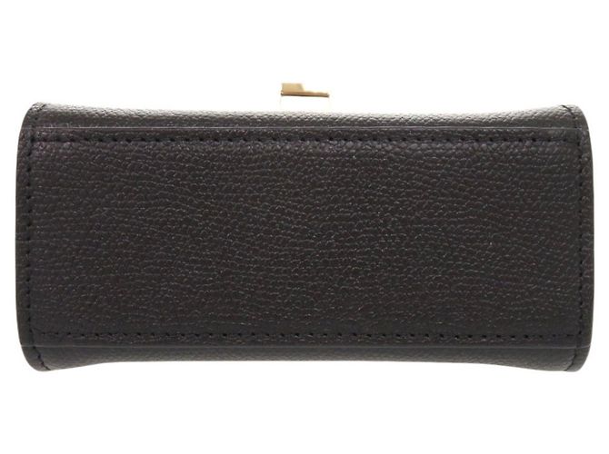 Borsa 3-way Valextra Iside Belt in pelle nera Nero - vista 4