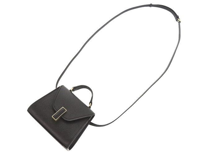 Borsa 3-way Valextra Iside Belt in pelle nera Nero - vista 7