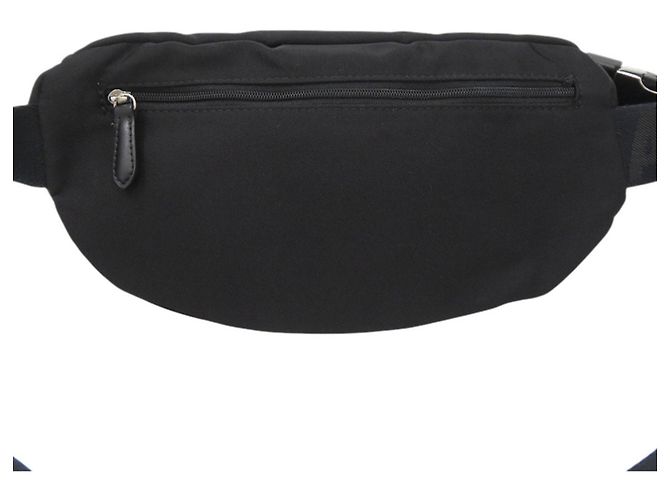 Stella Mc Cartney Borsa cintura Stella McCartney Black Logo Nero - vista 2