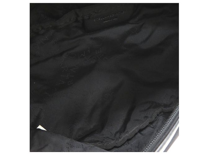 Stella Mc Cartney Borsa cintura Stella McCartney Black Logo Nero - vista 3