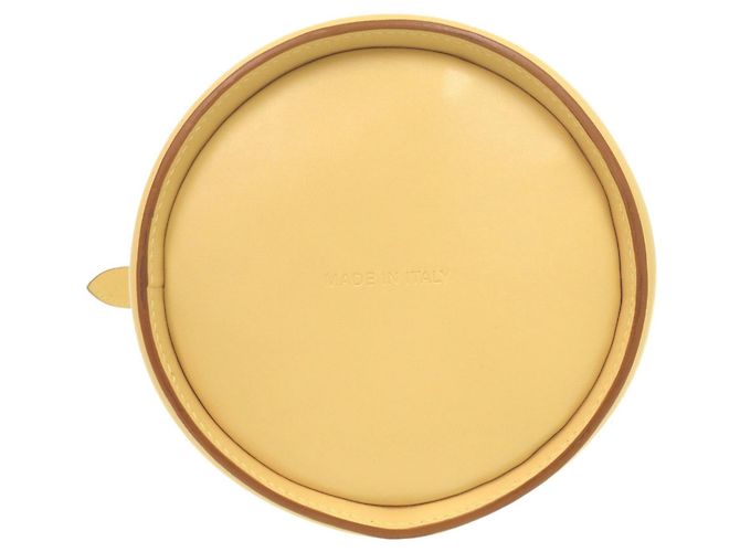 Borsa a tracolla in pelle gialla Alexander McQueen Giallo - vista 3