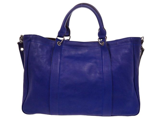 Bolso 2-Way Longchamp 3D Leather Blue Azul - vista 2