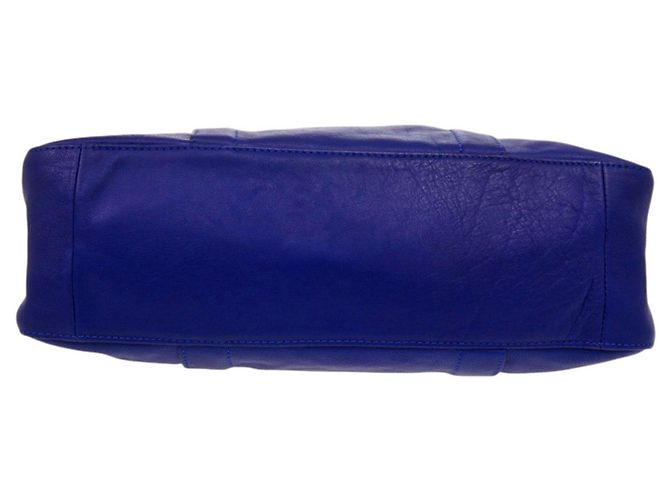Bolso 2-Way Longchamp 3D Leather Blue Azul - vista 4