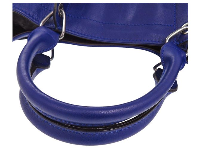 Bolso 2-Way Longchamp 3D Leather Blue Azul - vista 6