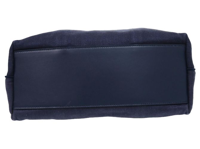 Bolso Tote Chloé Flower Canvas Rosa Verde Azul marino - vista 4
