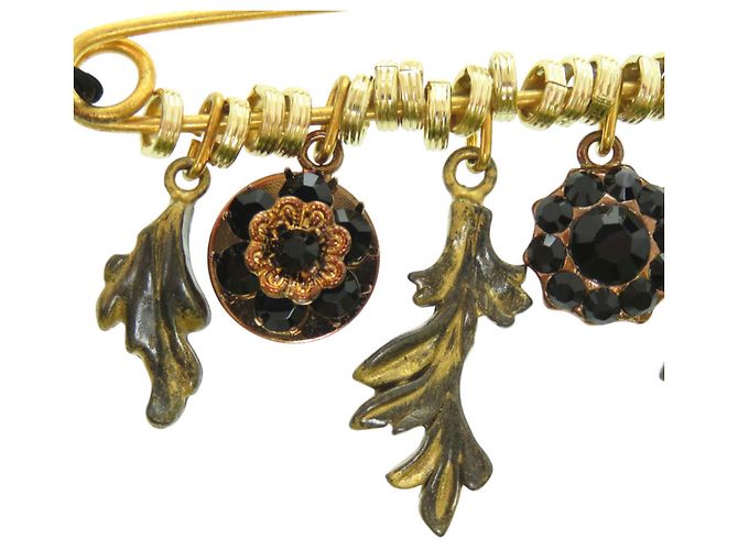 Spilla in metallo nero Dolce & Gabbana - vista 6