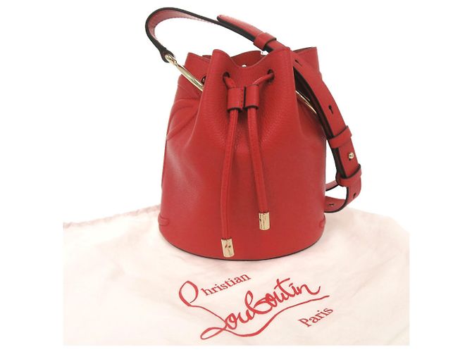 Borsa a secchiello Christian Louboutin BY MY SIDE Rosso - vista 2