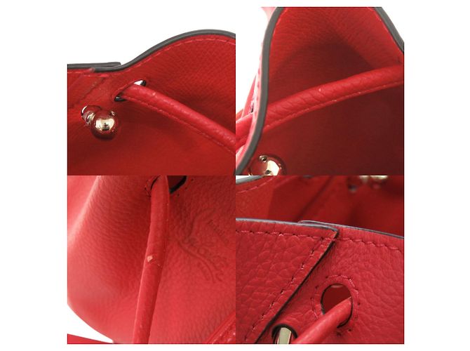 Borsa a secchiello Christian Louboutin BY MY SIDE Rosso - vista 9