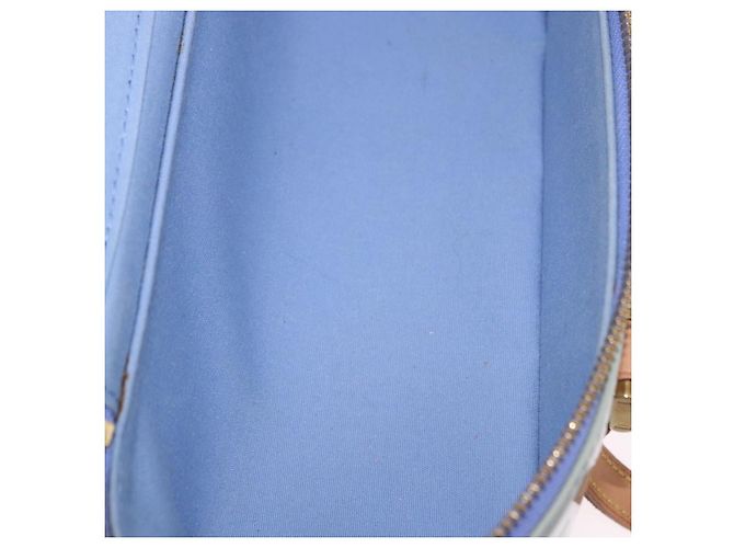 Louis Vuitton Sullivan Horizontal Monogram Vernis PM Azul - vista 5