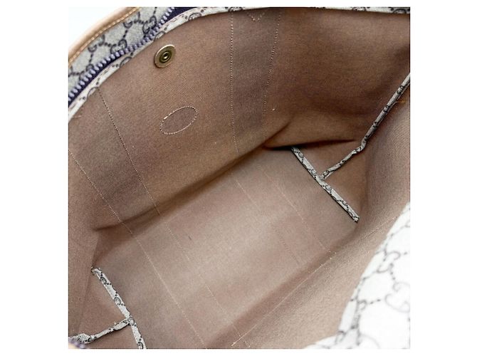 Borsa a spalla tote Gucci Marrone Rosso Beige Verde - vista 18