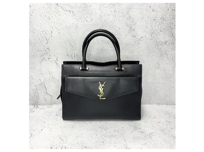 Autre Marque Borsa a tracolla Saint Laurent Uptown in pelle Mini Nero - vista 2