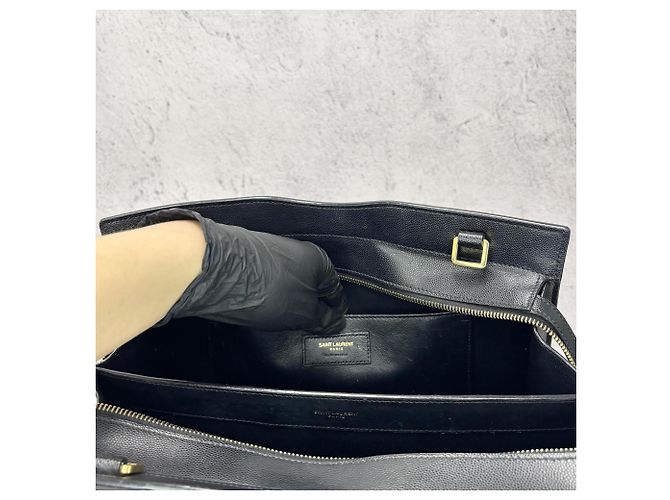 Autre Marque Borsa a tracolla Saint Laurent Uptown in pelle Mini Nero - vista 5