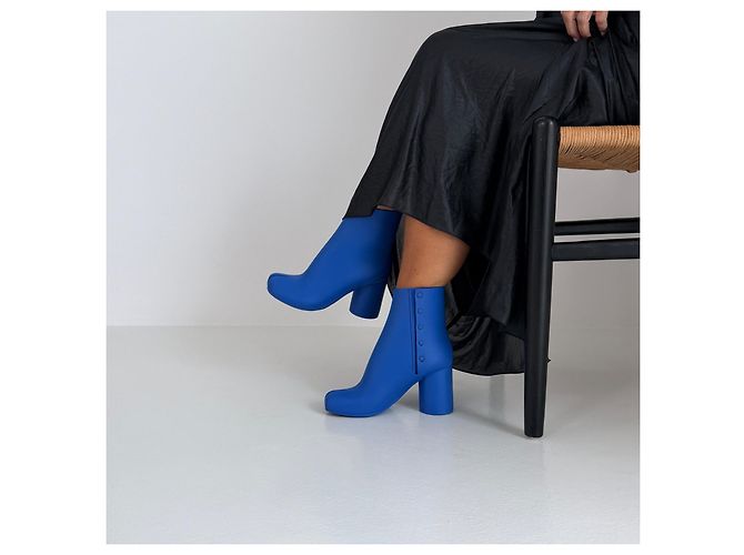 Maison Martin Margiela Maison Margiela Tabi Rubber Boots Delft Blue SS22 - vista 11