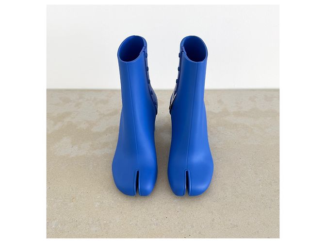 Maison Martin Margiela Maison Margiela Tabi Rubber Boots Delft Blue SS22 - vista 5