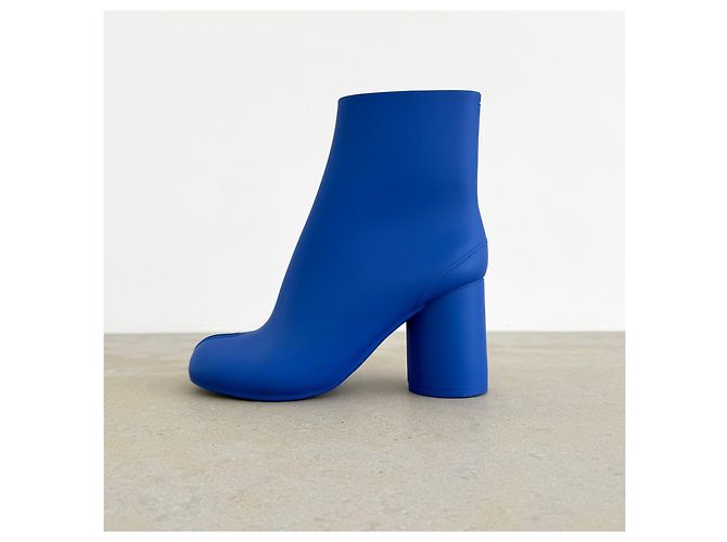 Maison Martin Margiela Maison Margiela Tabi Rubber Boots Delft Blue SS22 - vista 6